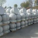 娄底 白麻花岗岩石材圆球，石球，挡车球，隔离球，景观石球，风水球等