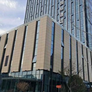 娄底 黄金麻花岗岩外墙干挂