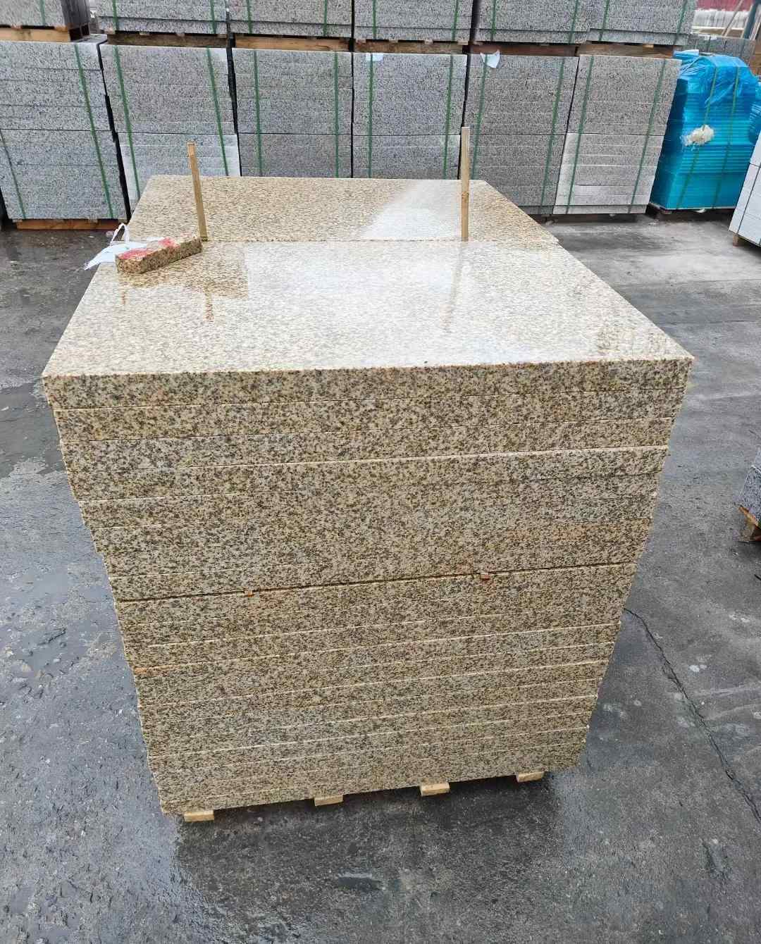 娄底 湖北黄金麻花岗岩石材荔枝面外墙石材