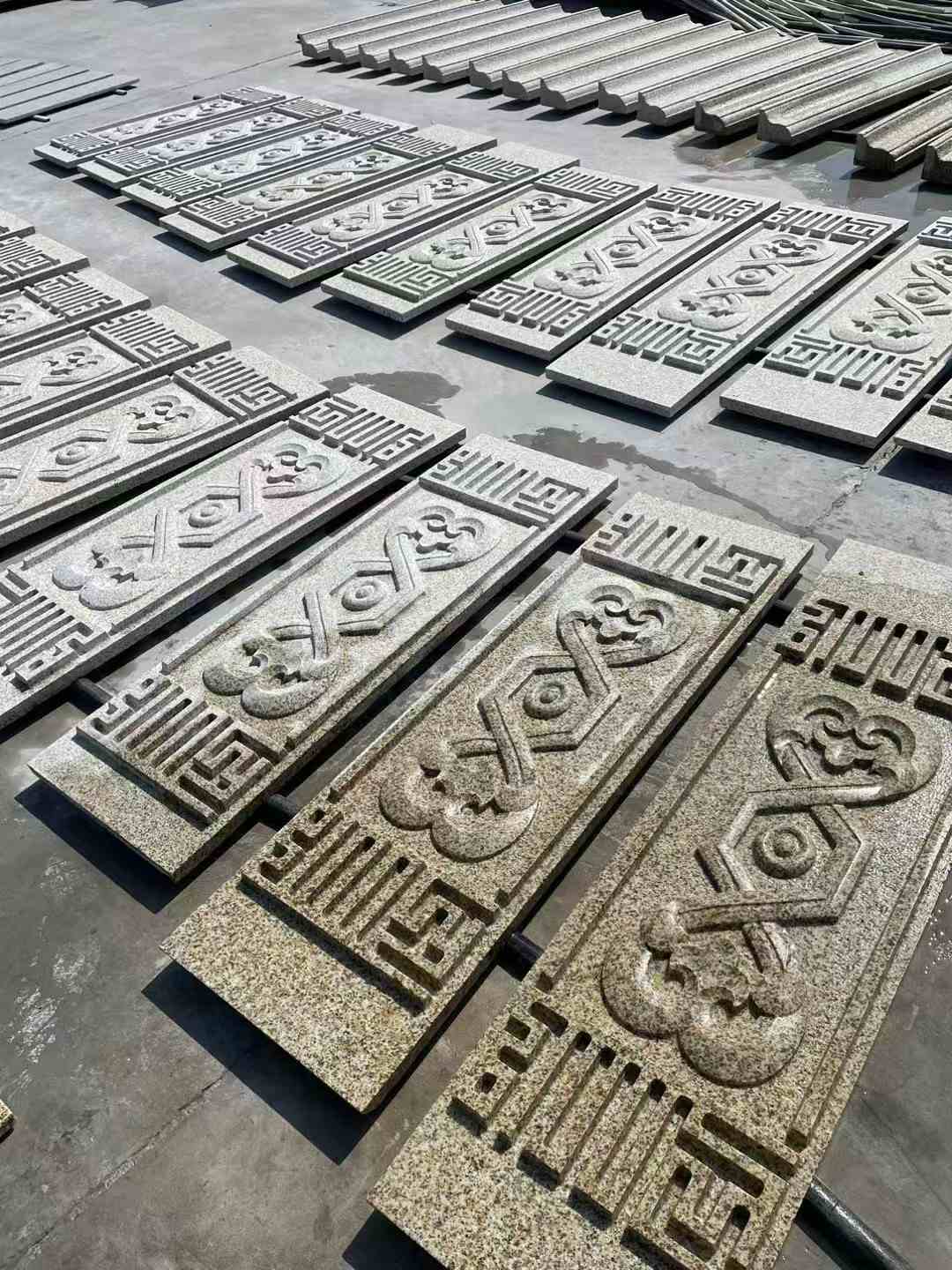 娄底 黄金麻花岗岩外墙雕刻板