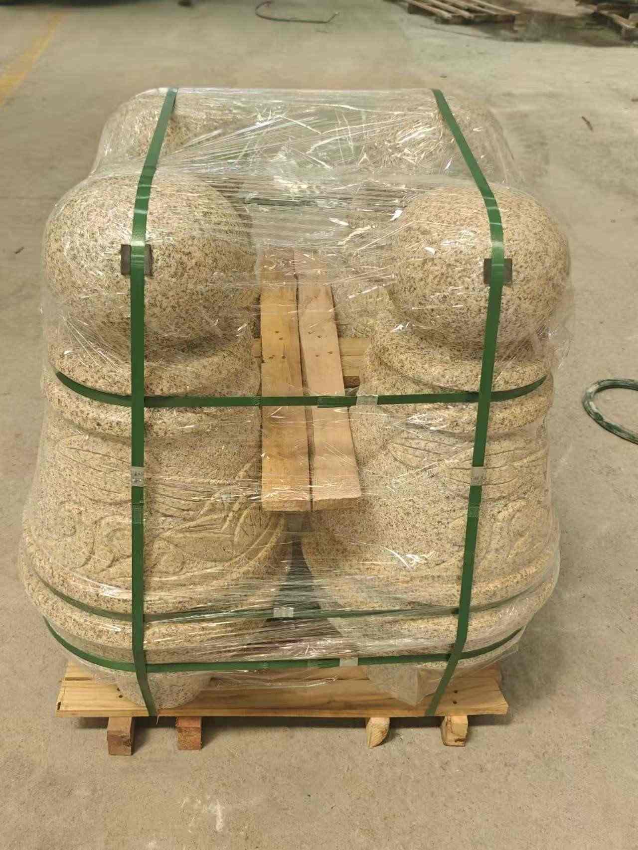 娄底 黄金麻异形定制雕花——棒棒糖挡车柱