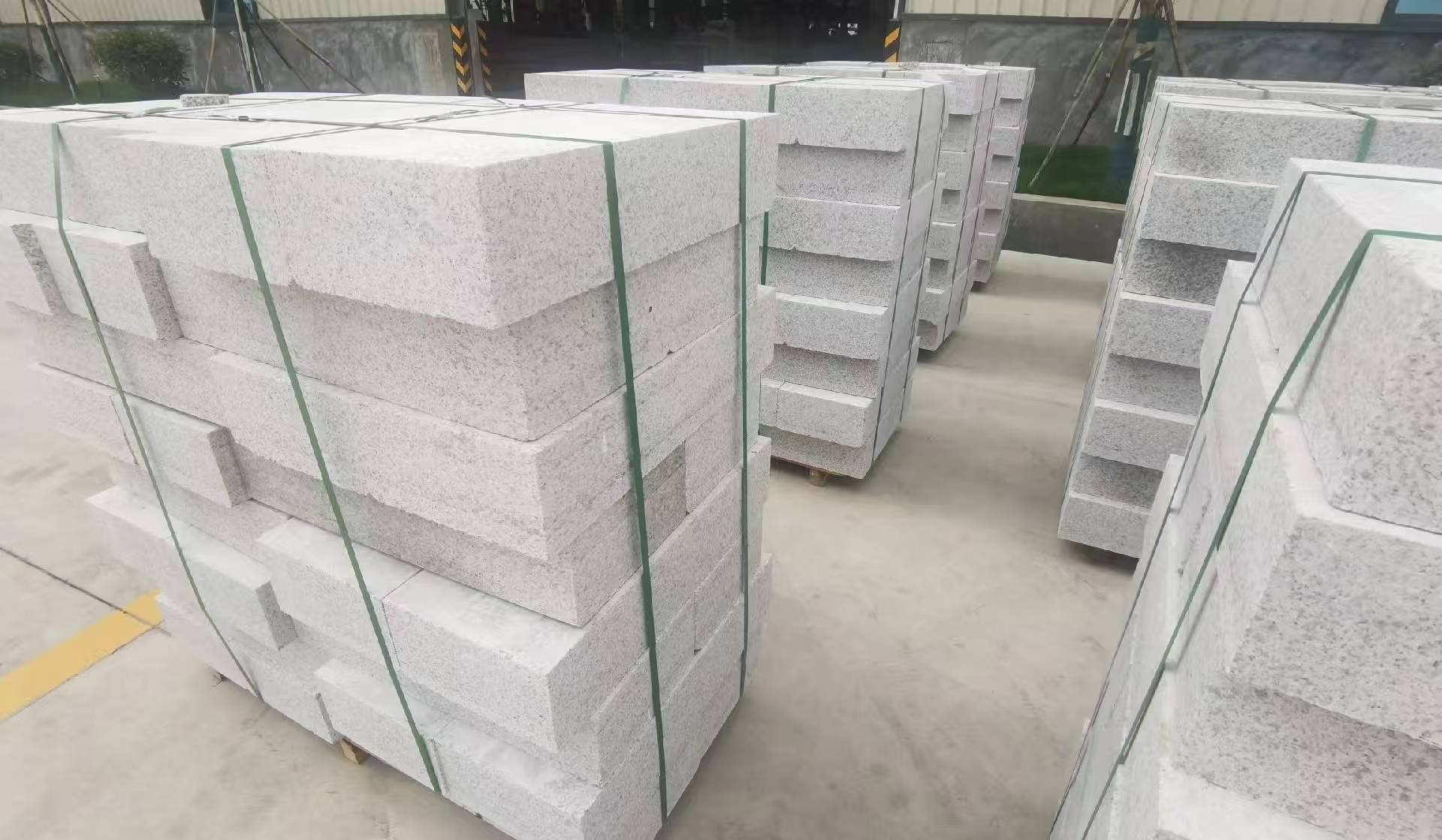 娄底 白麻花岗岩路沿石，立缘石，平缘石，路牙石，道牙石，马路牙子等