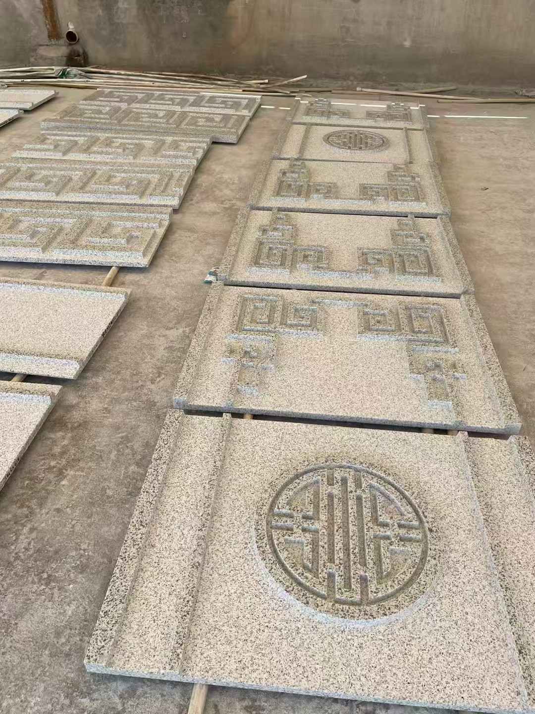 娄底 白麻花岗岩外墙立面雕刻板