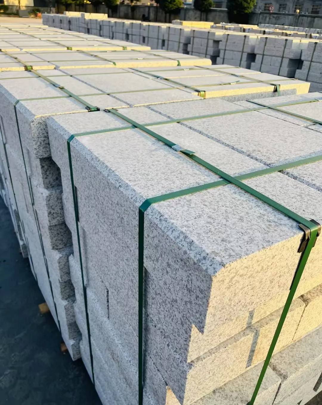 娄底 白麻花岗岩路沿石，马路牙子，路缘石，平石，立缘石等